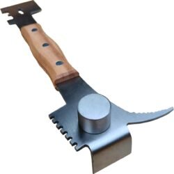 Multipurpose Bee Hive Tool with Wooden Handle Bee Tools for Beekeeping Professional Beekeeping Equipment
