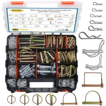 202PCS Hitch Pins Clip Pins