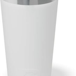 RTIC 16oz Essential Pint Tumbler with Lid, Ceramic Lined, Insulated, Stainless Steel, Metal, Double Wall Vacuum-Insulation, Portable Travel Cup for Beer, Iced Coffee, Tea, Hot and Cold Drink